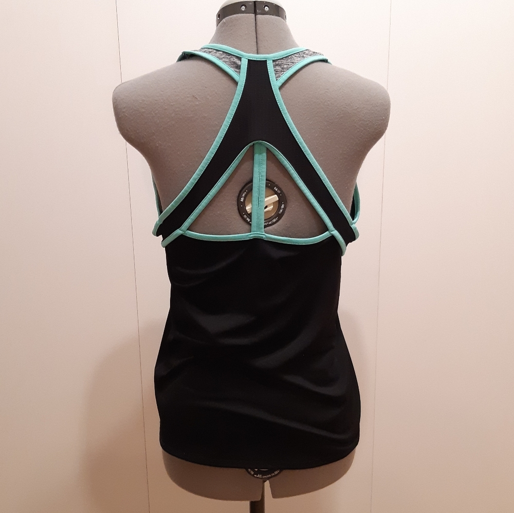 Marks & Spencer sport tanktop grey mix black 14P